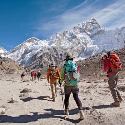 Trekking In Everest Region Of Nepal